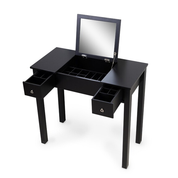 Accent Vanity Table with Flip Top Mirror and 2 Dra...