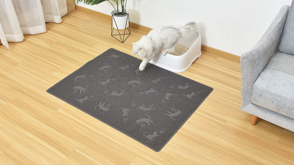 Fresh Step Jumbo Litter Mat Cat Table Mat