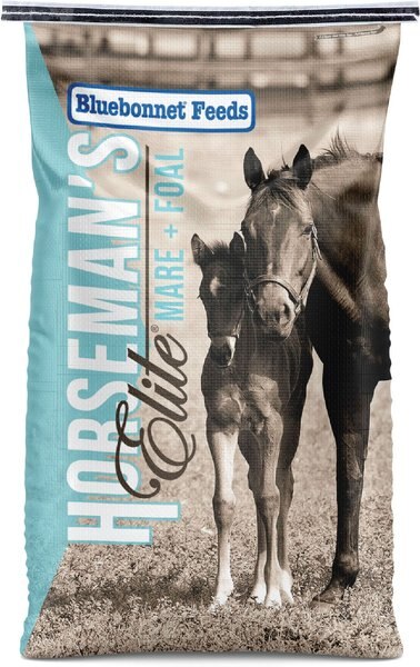 Bluebonnet Feeds Horsemans Elite Mare and Foal Pellet Horse Feed