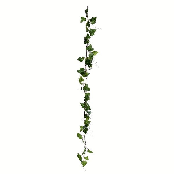 Vickerman 56 Artificial Green Ivy Garland，Pack of 2