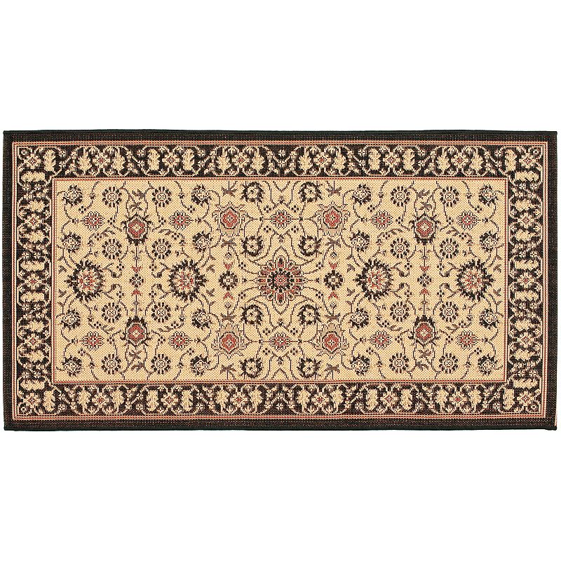 Safavieh Courtyard Oversized Floral Indoor Outdoor Rug