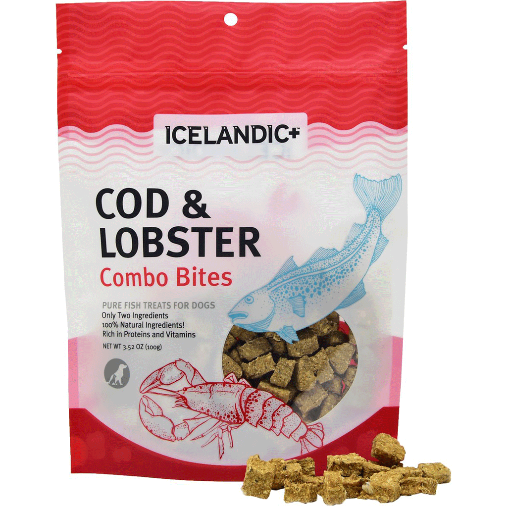 Icelandic+ Lobster and Cod Bites Dog Treats