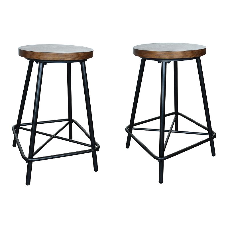 Illona 24 In. Stool Set of 2