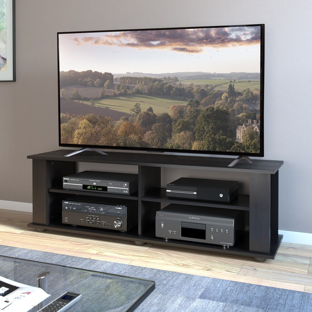 Fillmore Black TV Stand  For TV's up to 55\