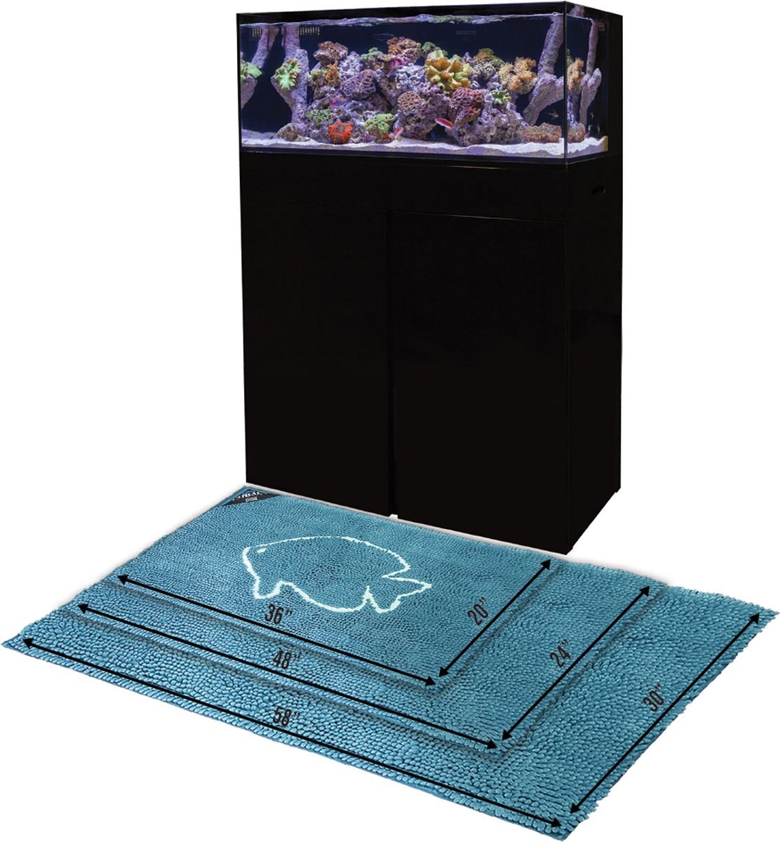 Cobalt Aquatics Aqua Sponge Aquarium Cleaning Mat