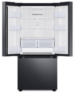 RF22A4111SGAA 22 cuft 30quot French Door Refrigerator Black St