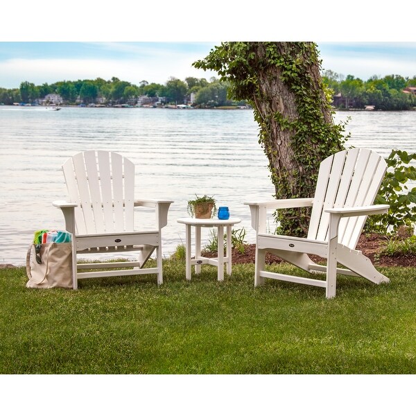 Trex Outdoor Furniture Yacht Club Shellback 3Piece Adirondack Set