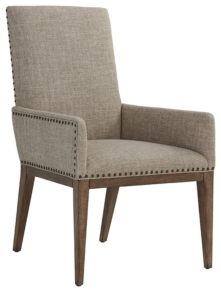 Tommy Bahama Cypress Point Devereaux Arm Chair   Transitional   Dining Chairs   by Emma Mason  Houzz