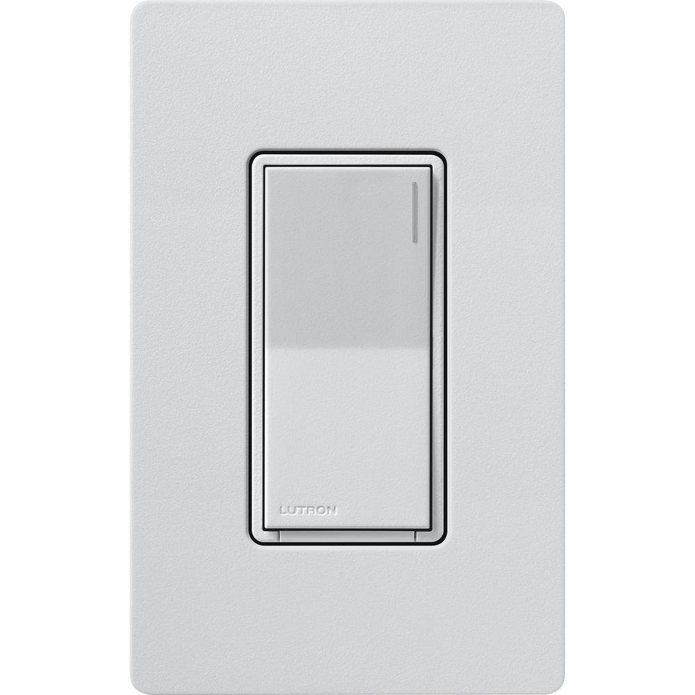 Lutron Sunnata Switch for 6A Lighting or 3A 110 HP Motor Single PoleMulti Location Mist (ST-6ANS-MI) ST-6ANS-MI