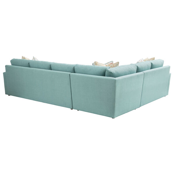 Ocean Breeze Blue Rivershores Sctional Sofa