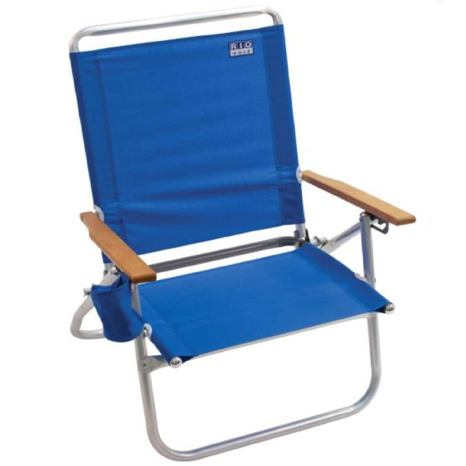 Rio Brands Easy In Easy Out 3-Position Assorted Beach Folding Chair