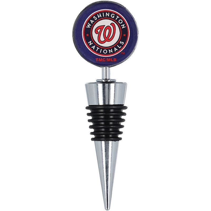 The Memory Company Washington Nationals Stainless Steel Wine Stopper