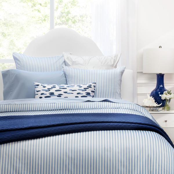 French Blue Larkin Duvet Cover