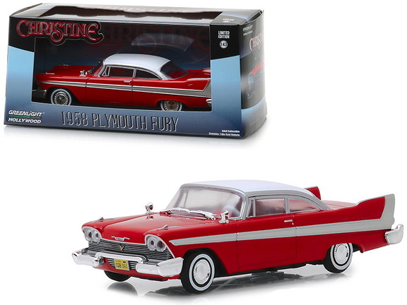 Greenlight 86529  1958 Plymouth Fury Red Christin...