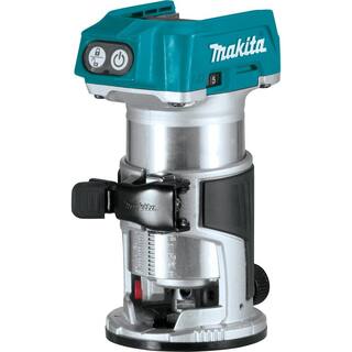 Makita 18V LXT Lithium-Ion Brushless Cordless Variable Speed Compact Router with Built-In LED Light (Tool Only) XTR01Z