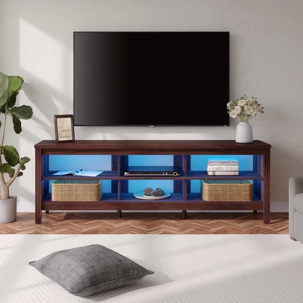 70 Inch TV Stand for 75'' TV  Classic Entertainment Center TV Console