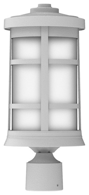 Craftmade Lighting Composite Lanterns   17 quotOne Light Outdoor Post Lantern   Transitional   Post Lights   by Buildcom  Houzz