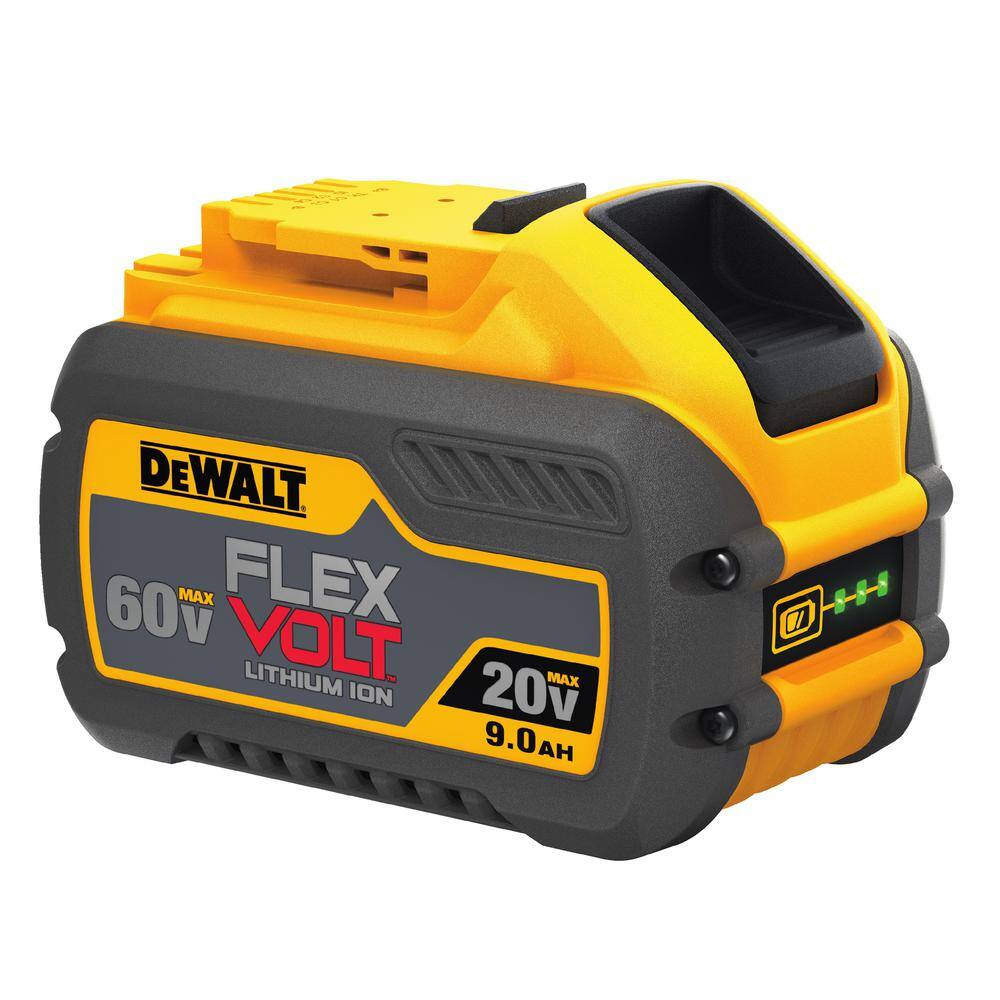 DW FLEXVOLT 60V MAX Cordless Brushless Reciprocating Saw with (1) FLEXVOLT 9.0Ah Battery DCS389X1