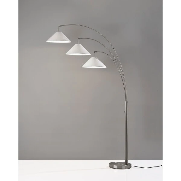 Braxton 3-Arm Arc Lamp