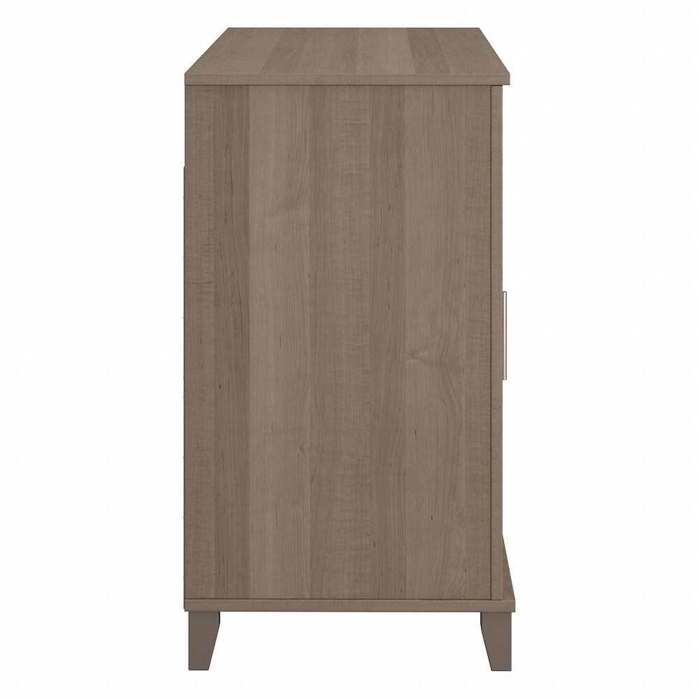 Somerset Tall Sideboard Buffet Cabinet by Bush Furniture