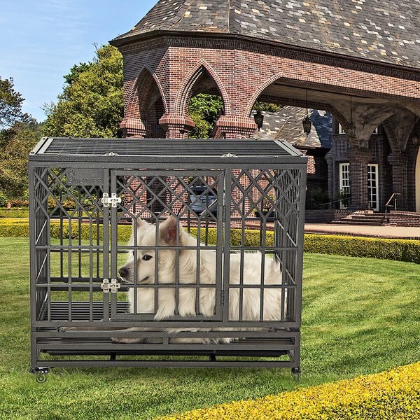 SMONTER Heavy Duty Dog Crate