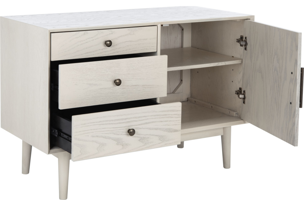 Safavieh Couture Elissa Mid Century Small Media Stand   Midcentury   Media Cabinets   by HedgeApple  Houzz