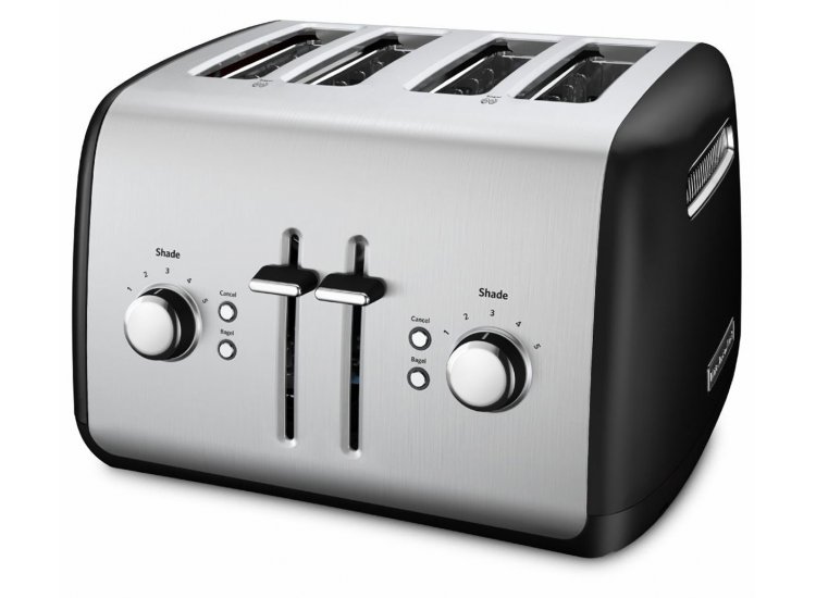 KitchenAid Onyx Black 4 Slice Toaster