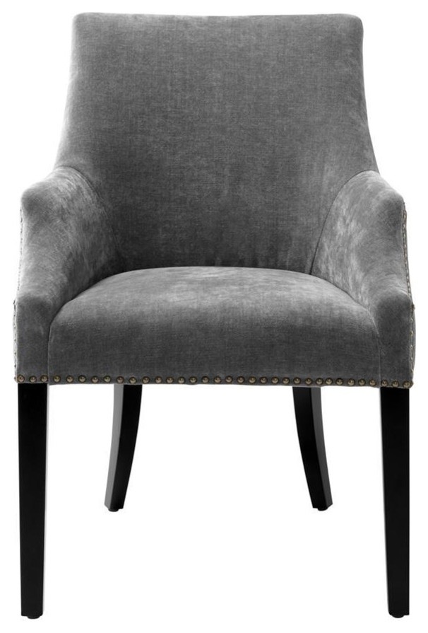 Nailhead Trim Dining Chair  Eichholtz Legacy   Transitional   Dining Chairs   by Oroa   Distinctive Furniture  Houzz