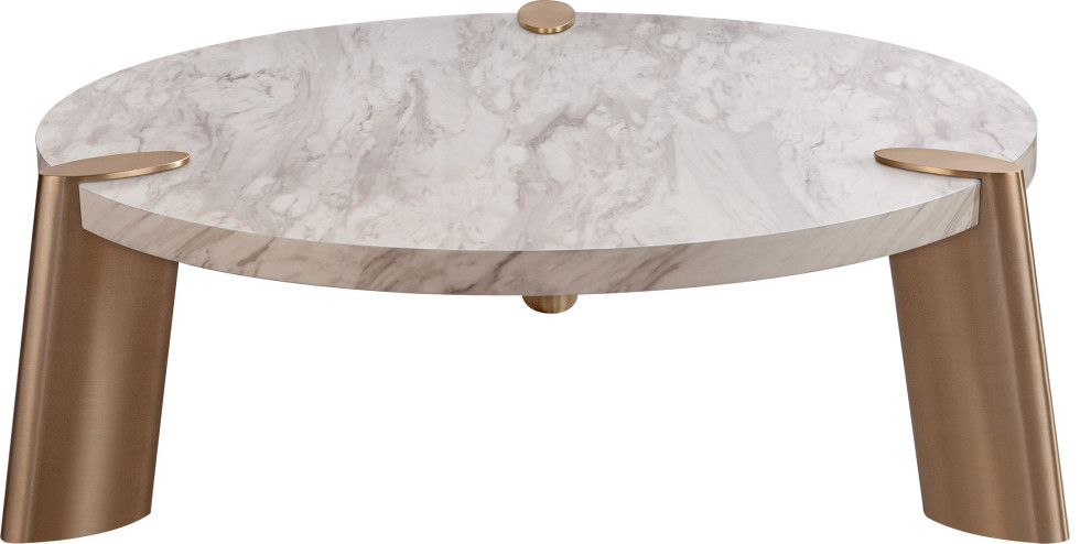 Mimeo Round Coffee Table   Contemporary   Coffee Tables   by HedgeApple  Houzz