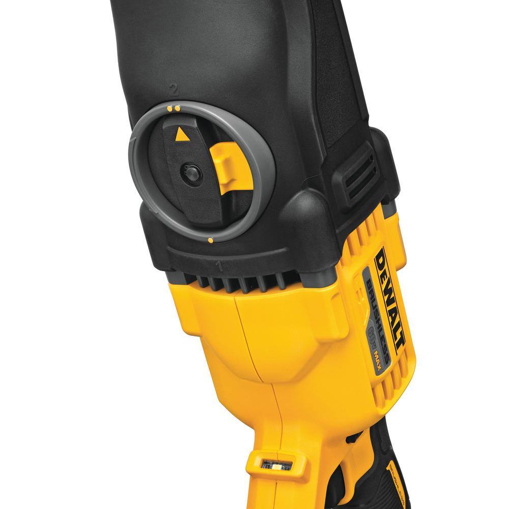 DW FLEXVOLT 60V MAX Cordless In-line 12 in. Stud and Joist Drill with E-Clutch and (1) FLEXVOLT 9.0Ah Battery DCD470X1