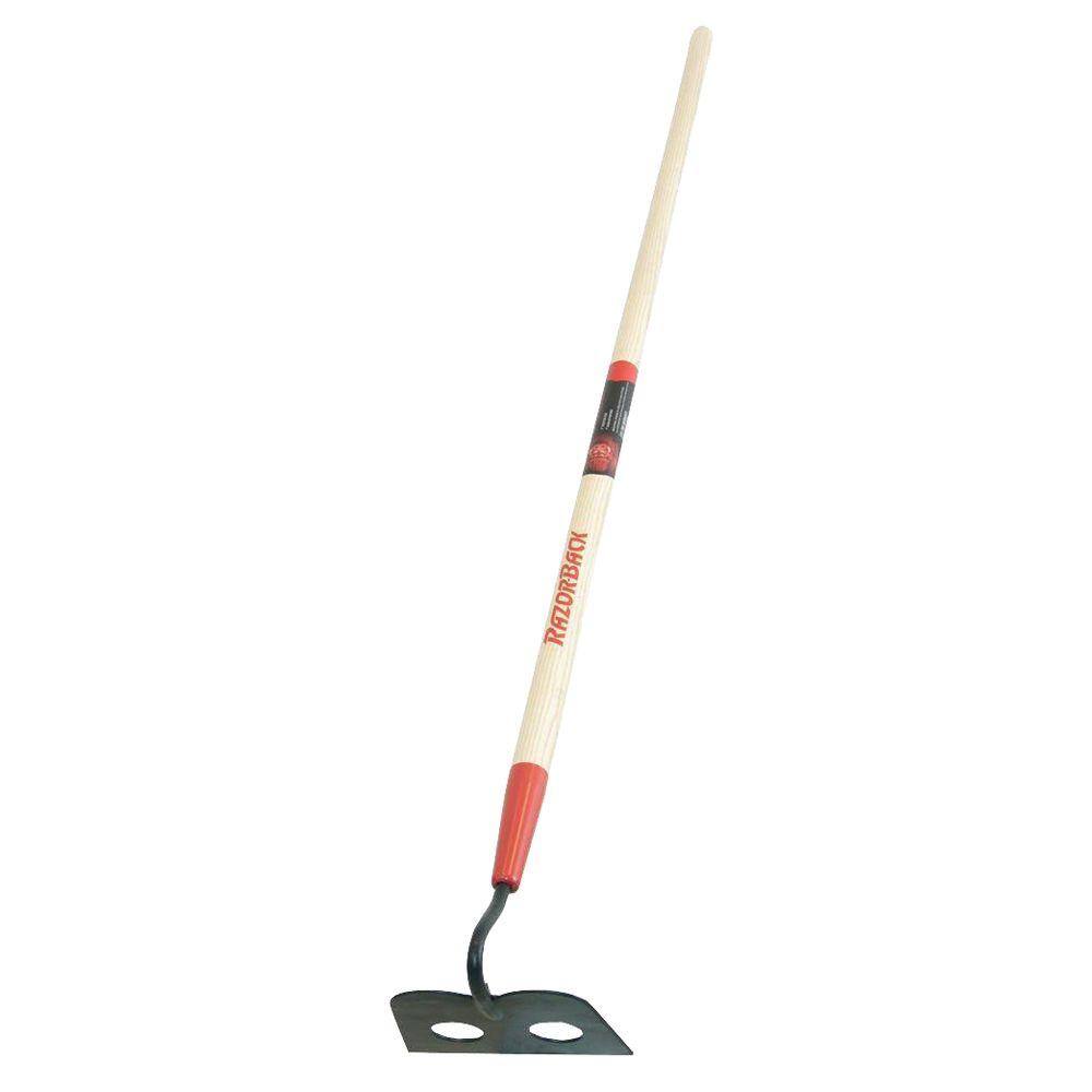 Razor-Back 54 in. Forged Gooseneck Mortar Hoe 66123