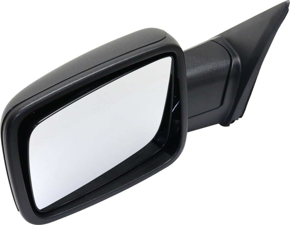 Mirror Compatible With 2013 Ram 1500 2500 Left Driver Side Heated In-housing Signal Light Textured Black Kool-Vue