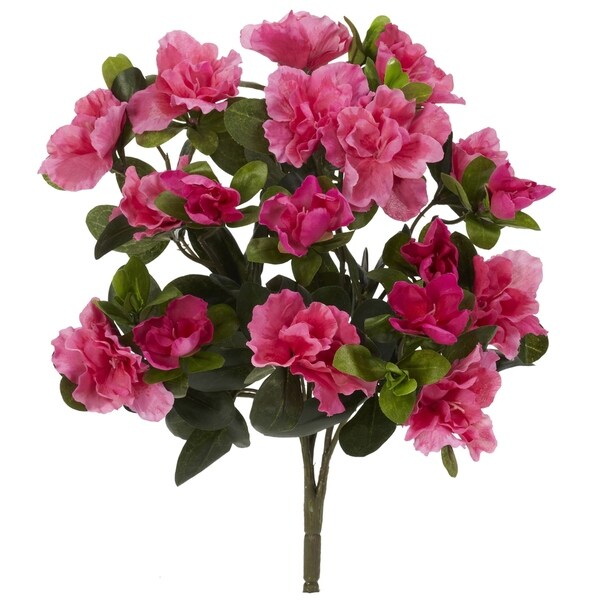 Nearly Natural 13 Azalea Artificial Plant (Set of 4)