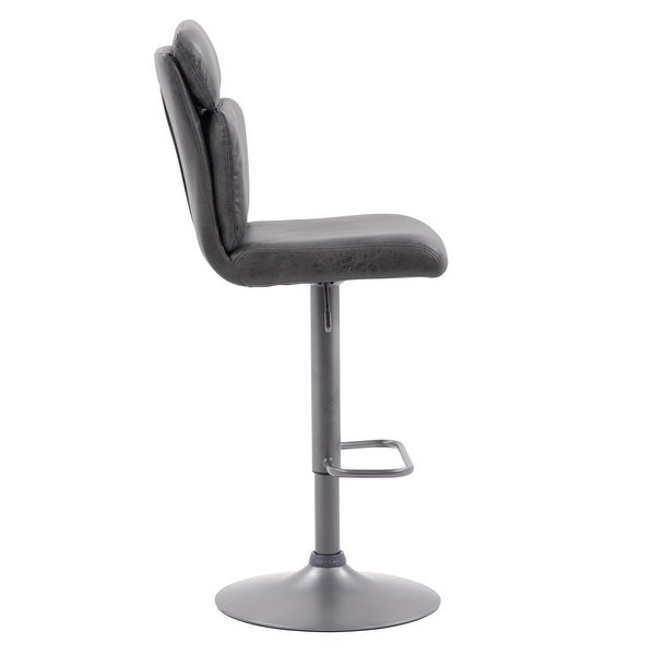 CorLiving Palmer Adjustable High Back Barstool