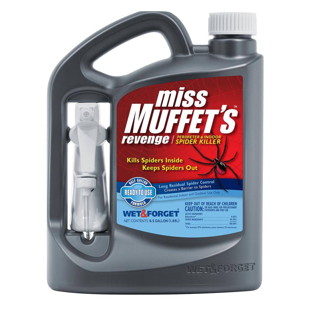 Wet and Forget Miss Muffet's Revenge 64 oz. Ready-to-Use Perimeter and Indoor Spider Killer E803064