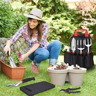 10-Piece Heavy-Duty Garden Tool Set garden tool set B08CRQBPL9