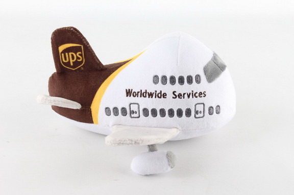 Daron Ups Plush Airplane  MT031