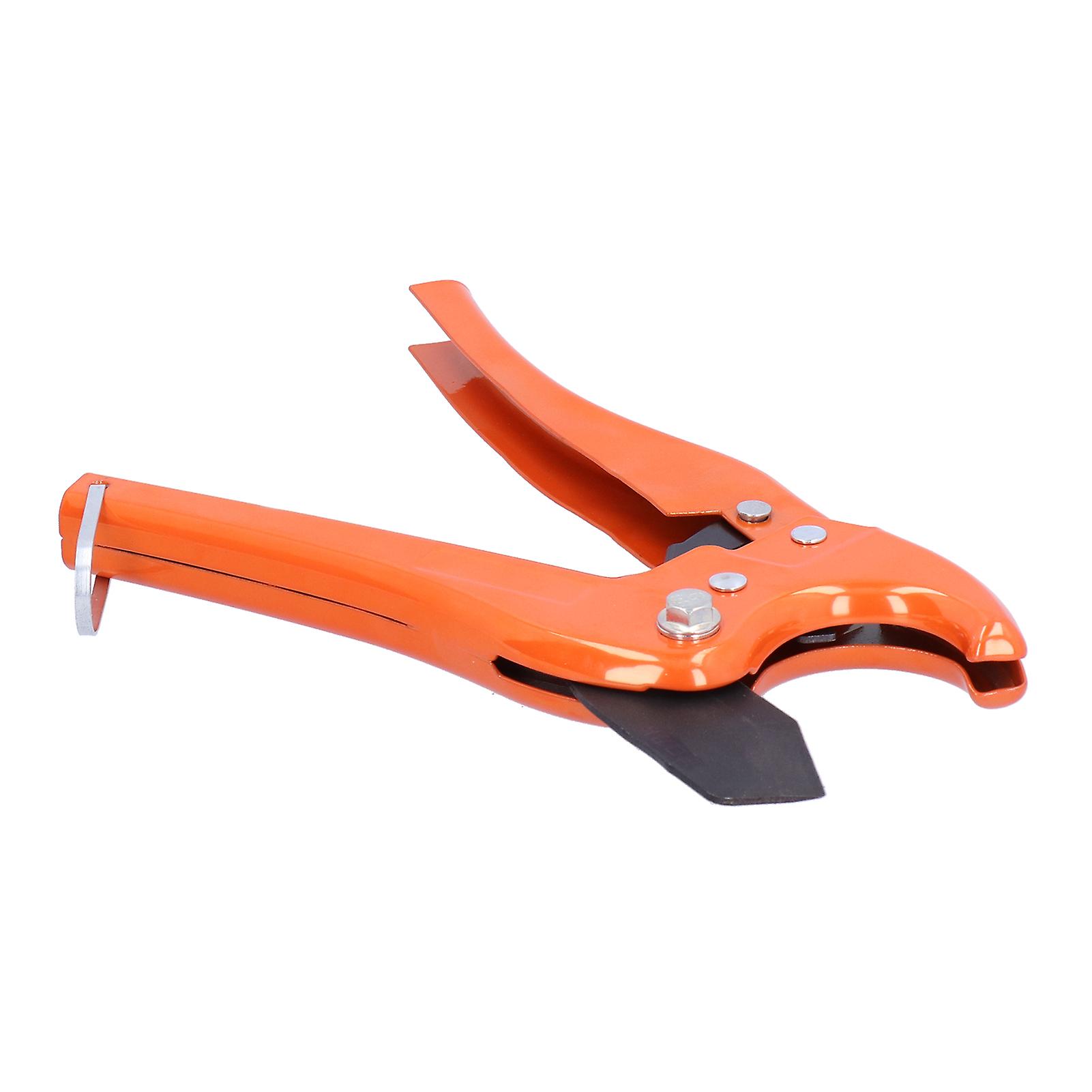 Pvc Pipe Cutter Selflocking Ratchet Ppr Pe Tubes Cutting Tool Plumbing Accessory Orange