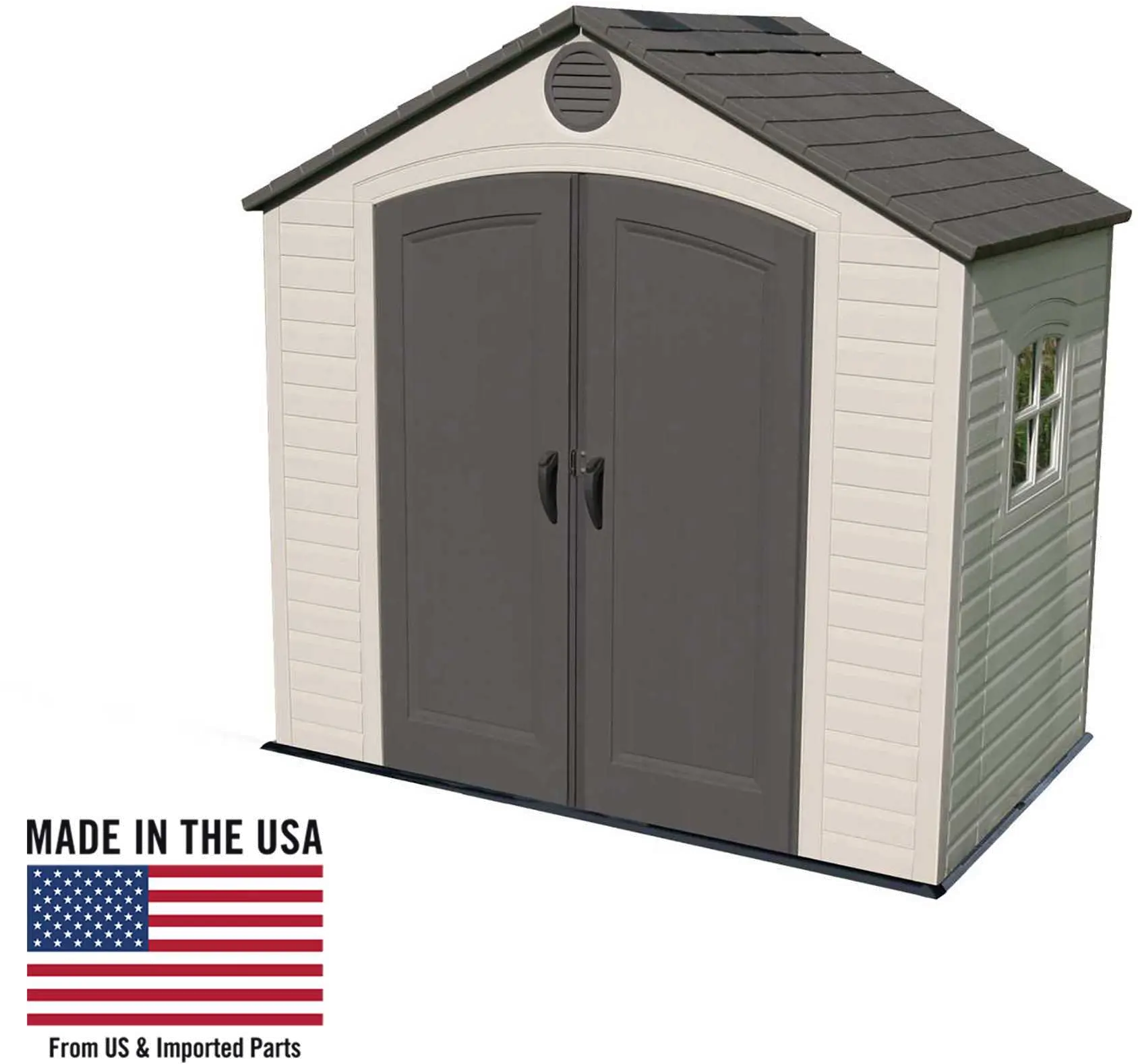 Lifetime 8 ft. x 5 ft. Outdoor Storage Shed