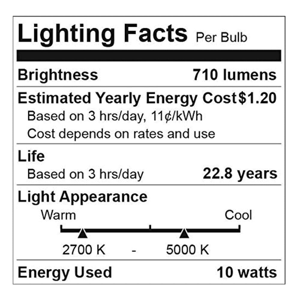 LED Smart Bulb - BR30 E26 Dimmable Flood Lightbulb