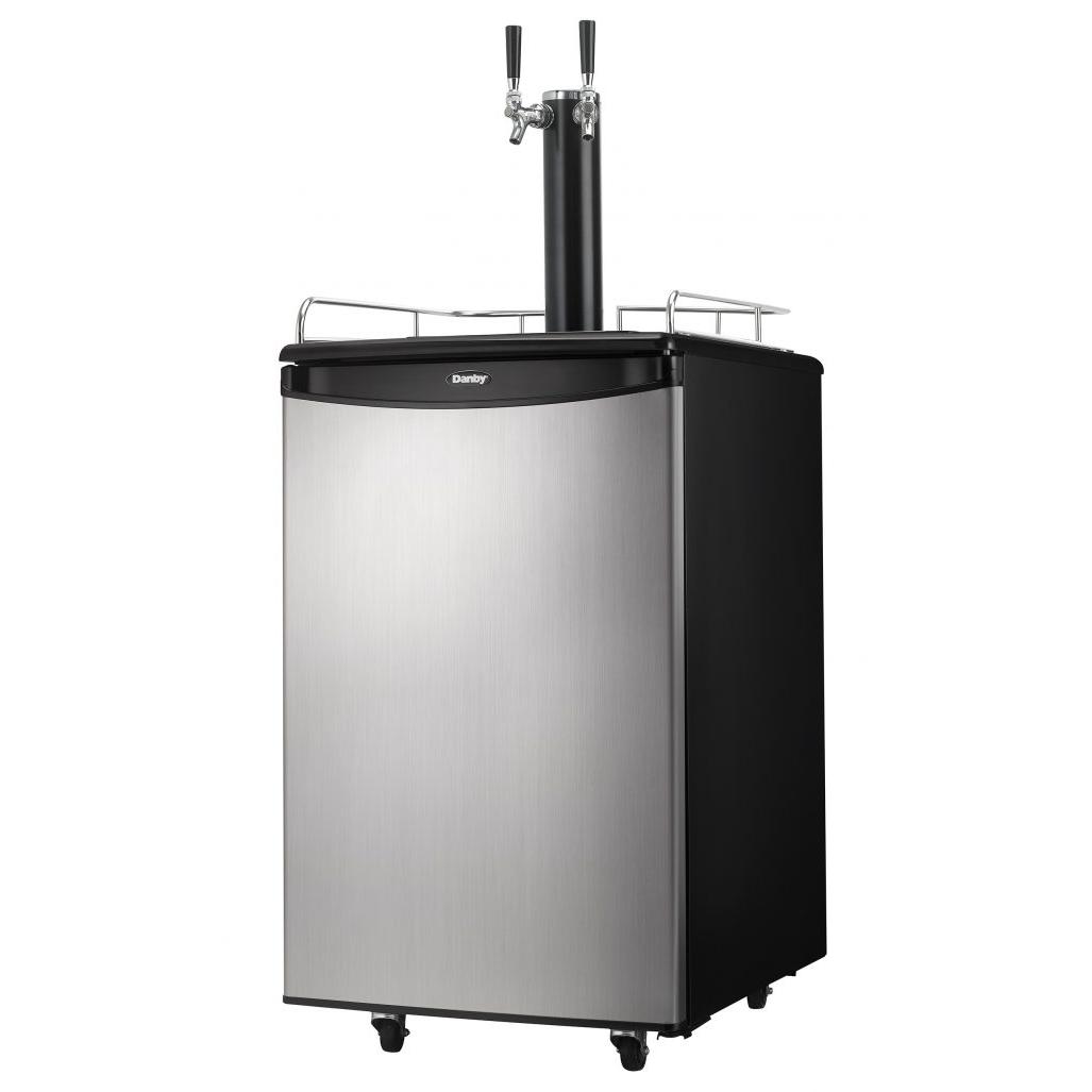 Danby 5.4 cu. ft. Freestanding Beer Dispenser DKC054A1BSL2DB