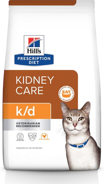 Hill's Prescription Diet k/d Kidney Care with Chicken Dry Cat Food