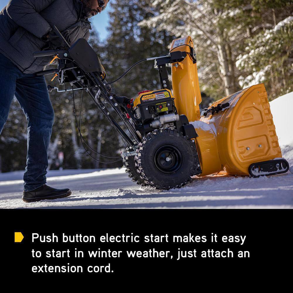 Cub Cadet 2X 26 in. 243cc IntelliPower Two-Stage Electric Start Gas Snow Blower with Power Steering and Steel Chute 2X 26 IP