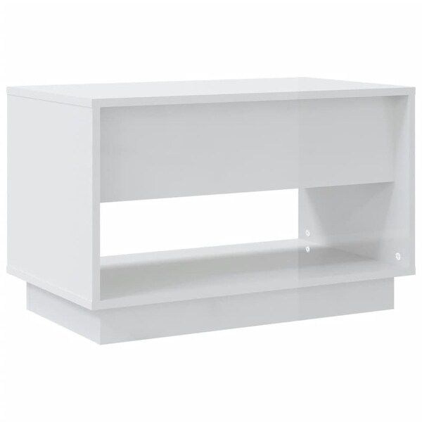 TV Cabinet High Gloss White 27.6