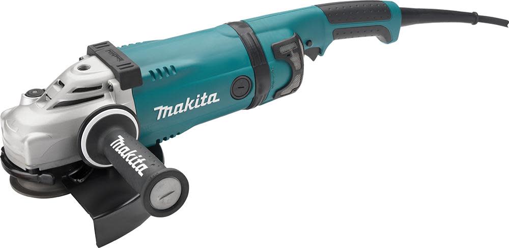 9 In. Angle Grinder， No Lock-On/Lock-Off