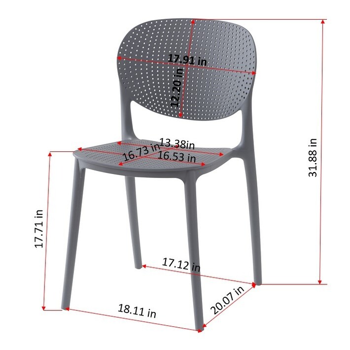 Amazonia Teak Outdoor Patio Cambel 5pc Dining Set   White Chairs