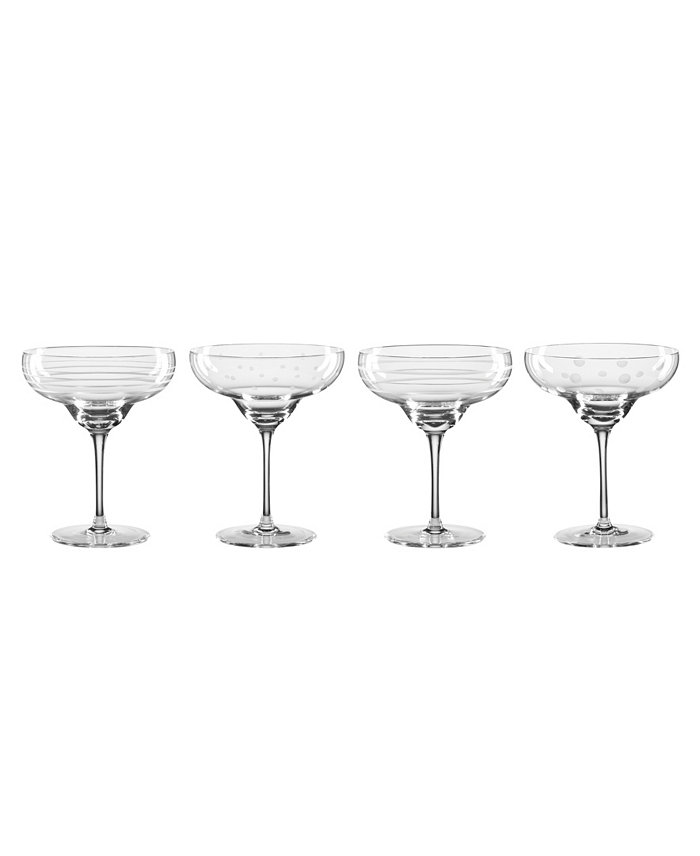 Oneida Mingle Margarita Glasses Set of 4