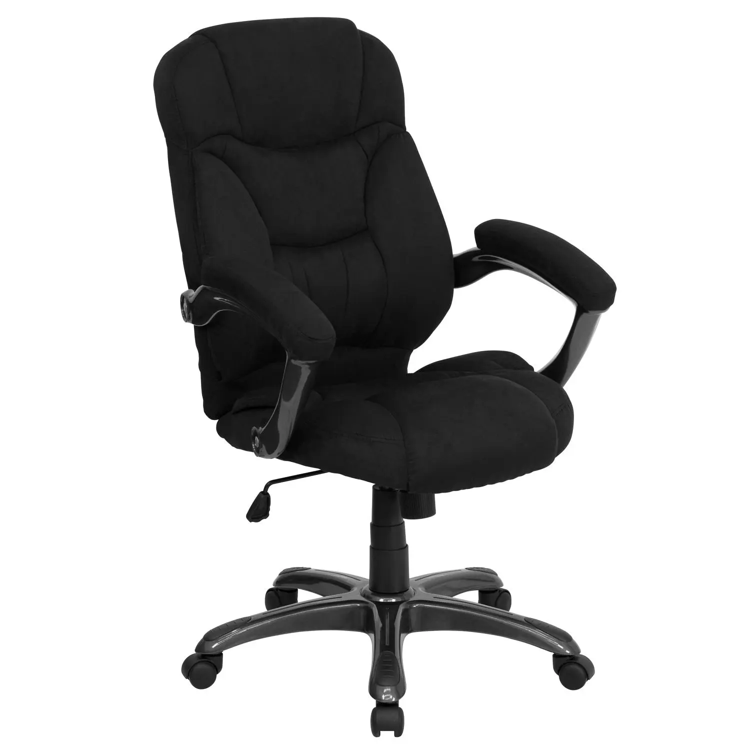 Black Fabric Office Chair