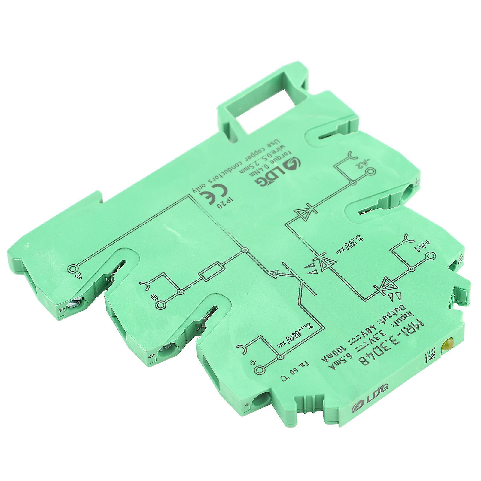 Mri-3.3d48 Dc Photoelectrical Coupler Isolating Plc Relay Module Input 3.3vdc Output 3-48vdc