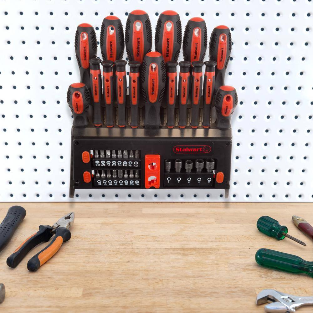 Stalwart Screwdriver Set with Magnetic Tips (39-Piece) HW5500018